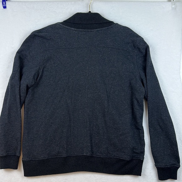 DKNY Men’s Button Up Cardigan Black Size Large - Picture 7 of 9